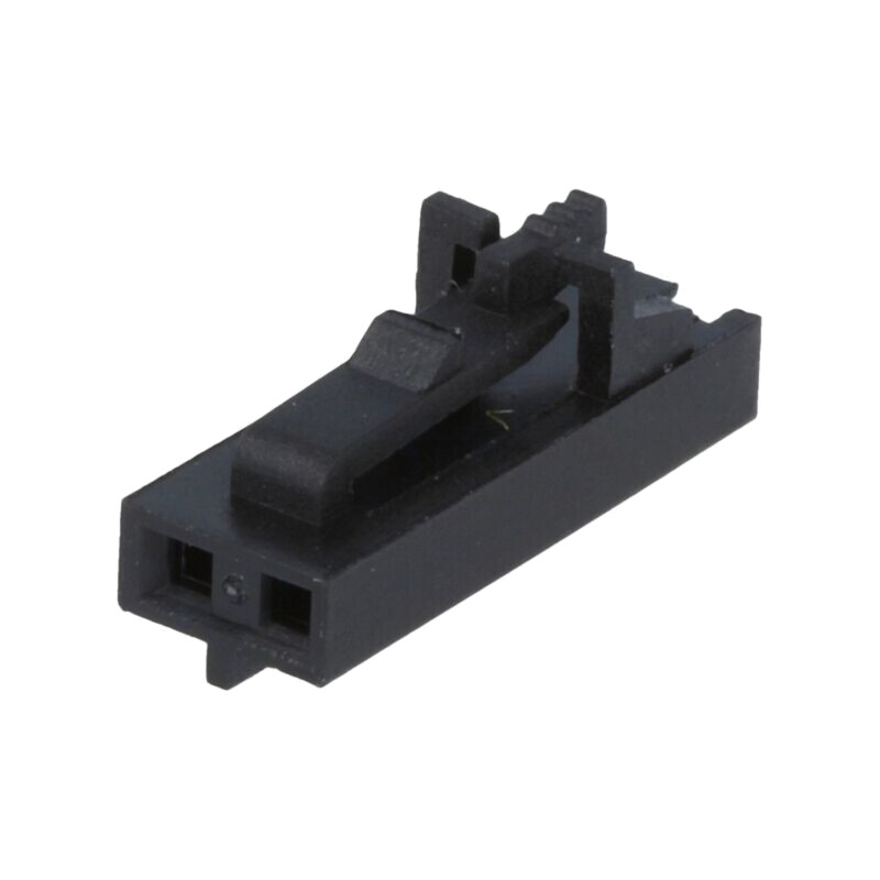 Conector: cablu-placă; mufă; mamă; PIN: 2; pe cablu; 2,54mm; 1x2