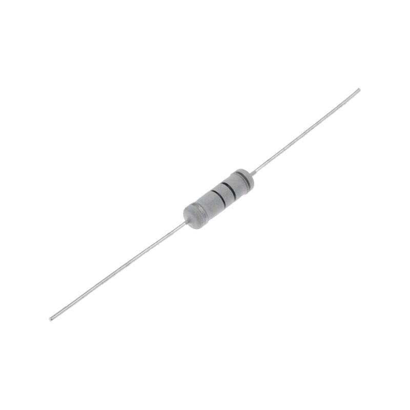 Rezistor: metal oxide; THT; 330Ω; 3W; ±5%; Ø0,75x33mm; Ø5x15mm