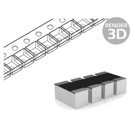 Rezistor multipolar: Y; SMD; 470Ω; ±5%; 62,5mW; Nr.rezistori: 4