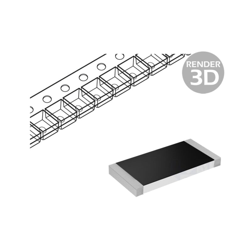 Rezistor: thick film; SMD; 0603; 4,99kΩ; 0,1W; ±1%; -55÷155°C