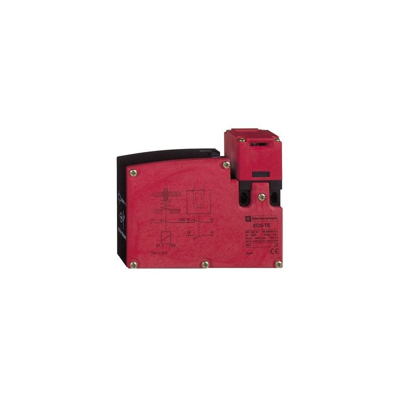 Întrerupător de siguranţă cu blocare roşie IP66 XCSTE NC x2 | Electronic-mag.ro | Componente Electronice