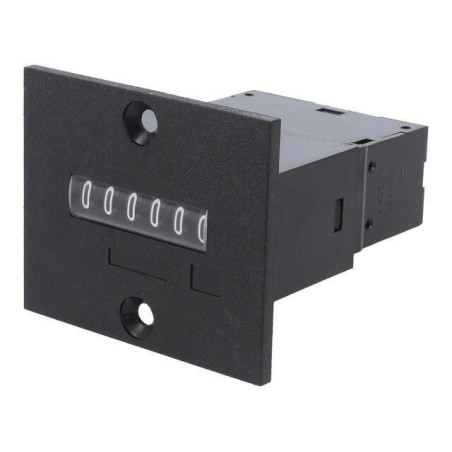 Contor electromecanic impulsuri 230VDC panou 50x60x62mm | Electronic-mag.ro | Componente Electronice