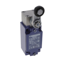 Limitator cursă; manetă R 41mm, rolă din plastic Ø22mm; 10A
