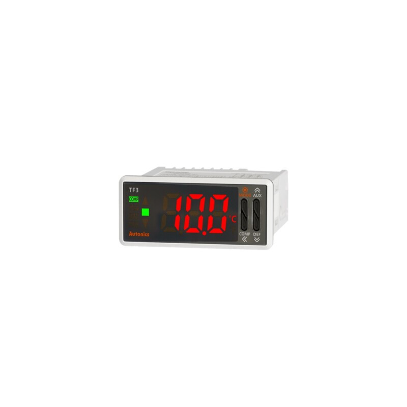 Modul: regulator; NTC,RTD; temperatură; SPST-NO; pe panou; TF3 Modul: regulator; NTC,RTD; temperatură; SPST-NO; pe panou; TF3