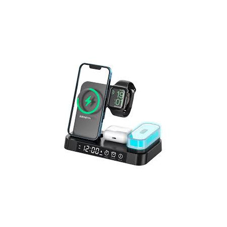 Încărcător Wireless 4 în 1, 30W – Rapid și Compatibil Multifuncțional