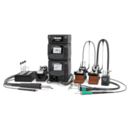 Station: service; 90÷450°C; ESD; 230VAC; 5÷50l/min; Display: LCD