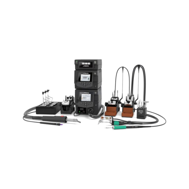 Station: service; 90÷450°C; ESD; 230VAC; 5÷50l/min; Display: LCD