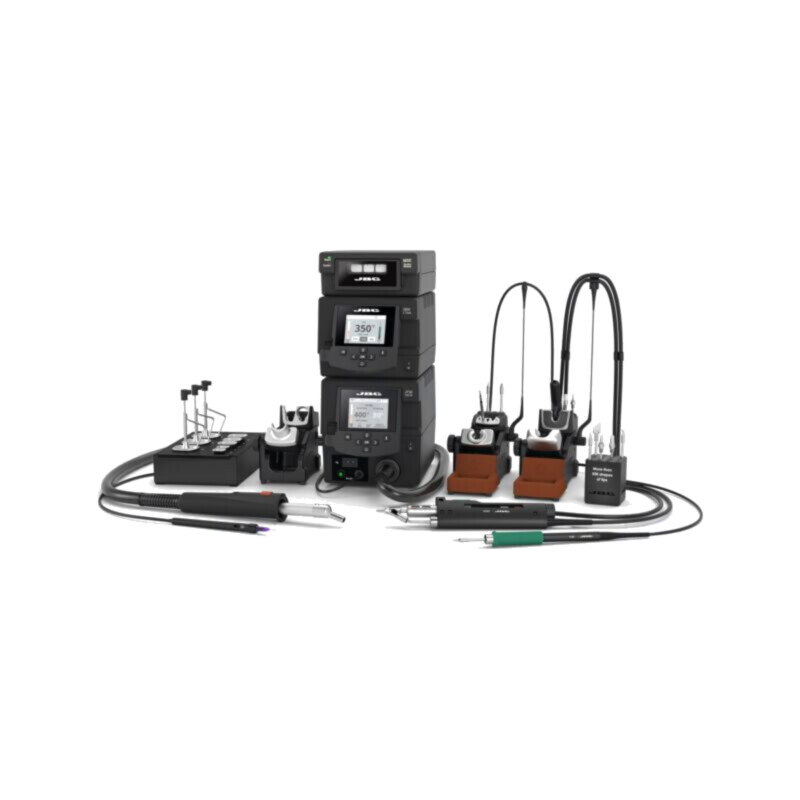 Station: service; 90÷450°C; ESD; 230VAC; 5÷50l/min; Display: LCD
