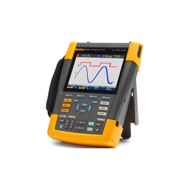 Scopometre; 60MHz; 8bit; color,LCD; Ch: 2; 625Msps; 10kpts/ch; 5,8ns