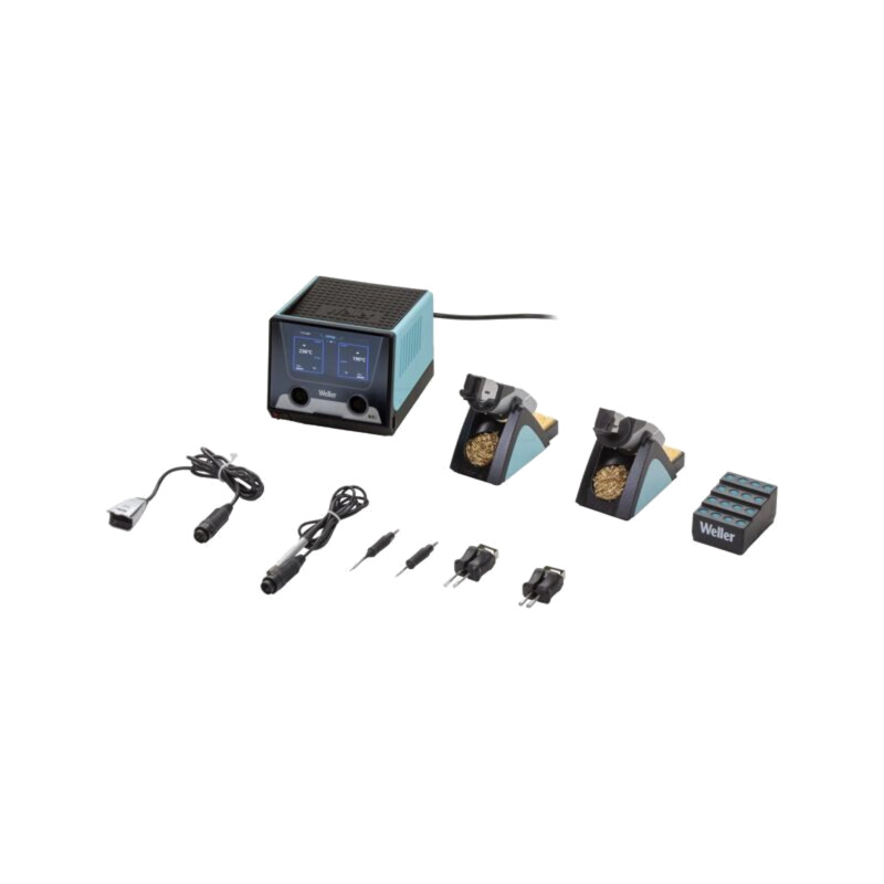 Station: service; WXsmart; 300W; 100÷450°C; ESD; 230VAC; Ch: 2