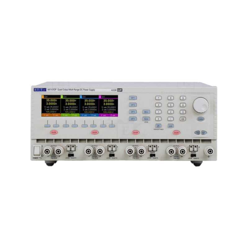 Alimentator: de laborator programabil; Ch: 4; 0÷35VDC; 0÷6A; 0÷6A