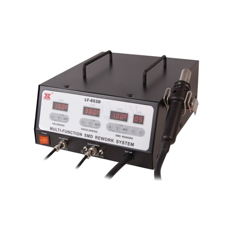 Station: service; 900W; 150÷480°C; ESD; 220VAC; 1.5÷40l/min; Ch: 3