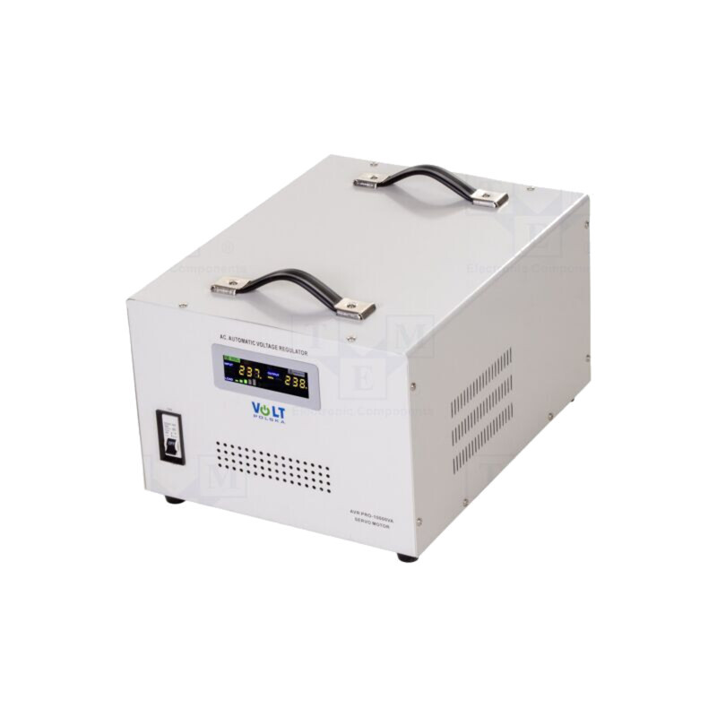 Stabilizator de tensiune automat; Ualim: 100÷260VAC; 10000VA Stabilizator de tensiune automat; Ualim: 100÷260VAC; 10000VA