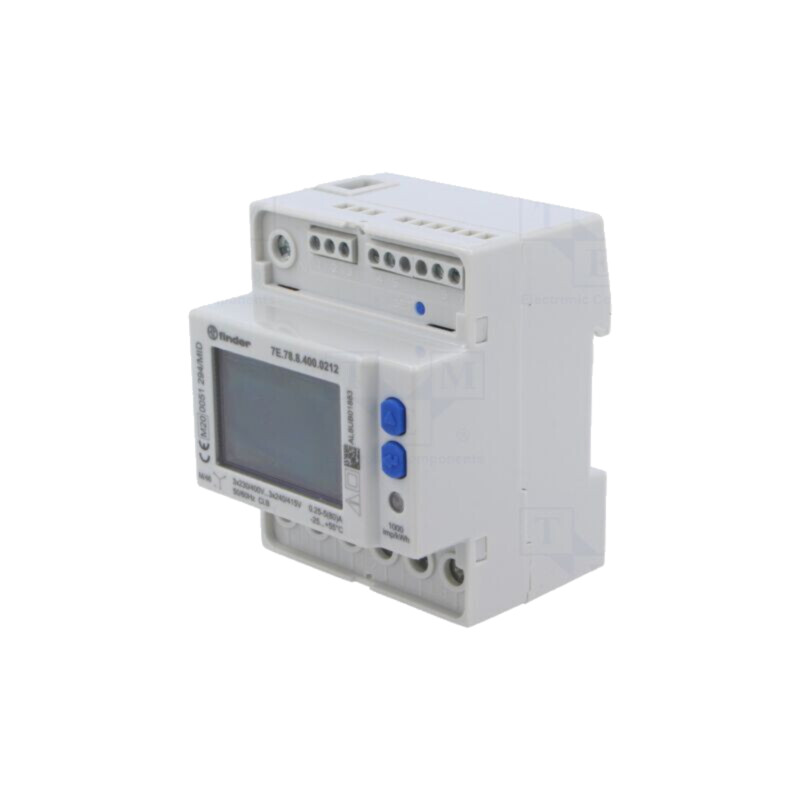 Controler; pentru şină DIN; OC; IP50; -25÷55°C; 0,5W; Afişaj: LCD