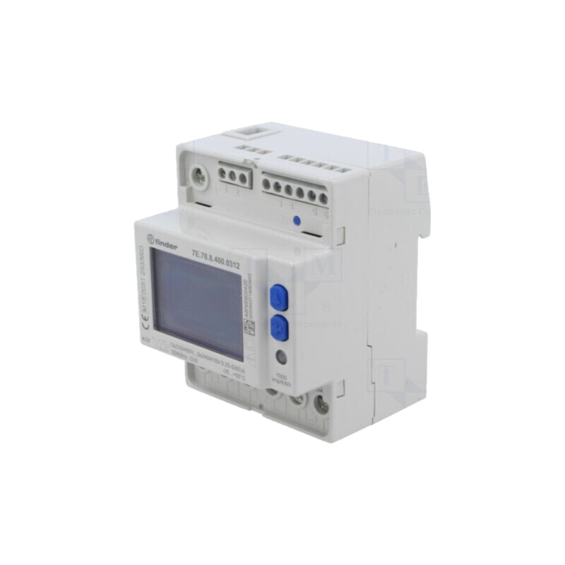 Controler; pentru şină DIN; OC; IP50; -25÷55°C; 0,5W; Afişaj: LCD Controler; pentru şină DIN; OC; IP50; -25÷55°C; 0,5W; Afişaj: LCD