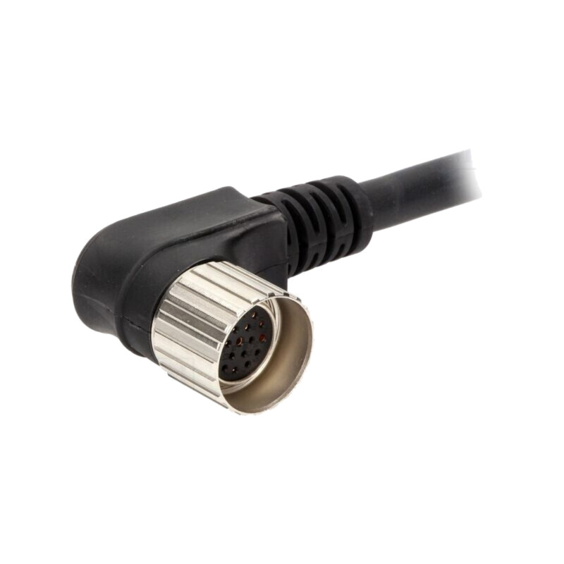 Conector: M23; mufă; PIN: 19(3+16); mamă; cabluri; în unghi 90°