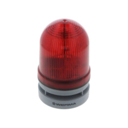 Semnalizator: luminos şi acustic; 12÷24VDC; 12÷24VAC; roşie; IP66