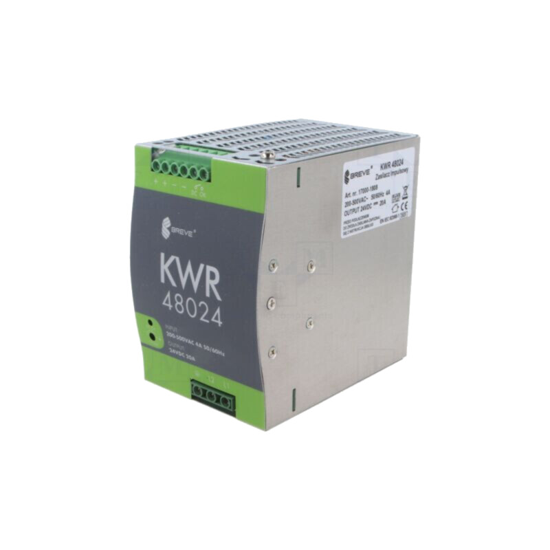 Alimentator: pulsatoriu; 480W; pentru şină DIN; OUT: 1; KWR