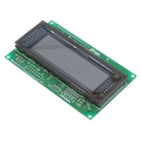 Afişaj: VFD; grafic; 140x32; 350cd/m2; Temp: -40÷85°C; CMOS,I2C,SPI