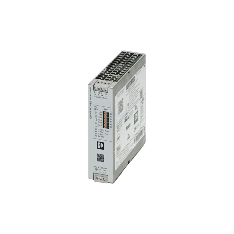 Alimentator: pulsatoriu; pentru şină DIN; 120W; 24VDC; 5A; IP20