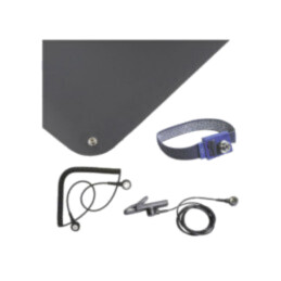 Suport: set de masă; ESD; L: 900mm; W: 610mm; Thk: 1,5mm; neagră