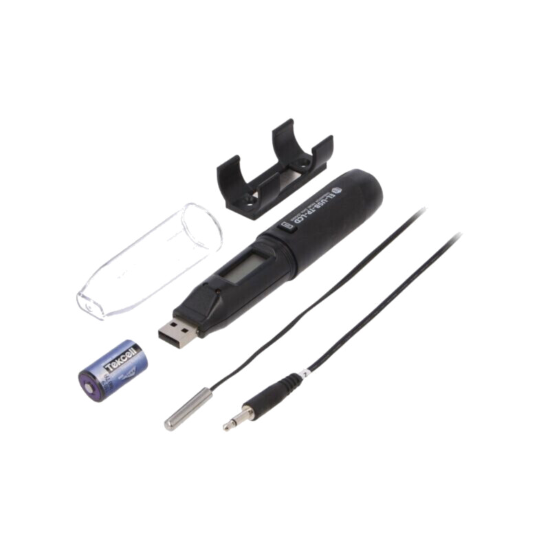 Înregistrator date; temperatură; Afişaj: LCD; ±0,6°C; EasyLog