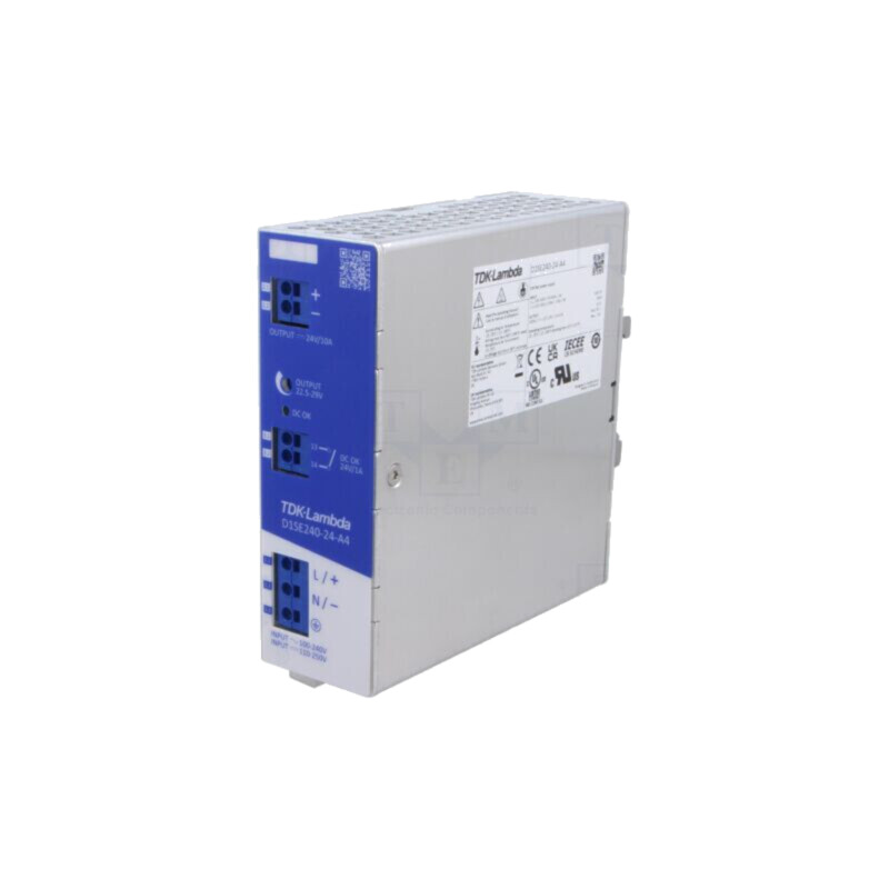Alimentator: pulsatoriu; pentru şină DIN; 240W; 24VDC; 0÷10A; IP20