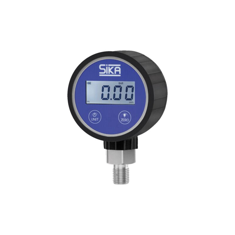 Manometru digital; 0÷160bar; G 1/4"; 69mm; ±1%; oțel inoxidabil