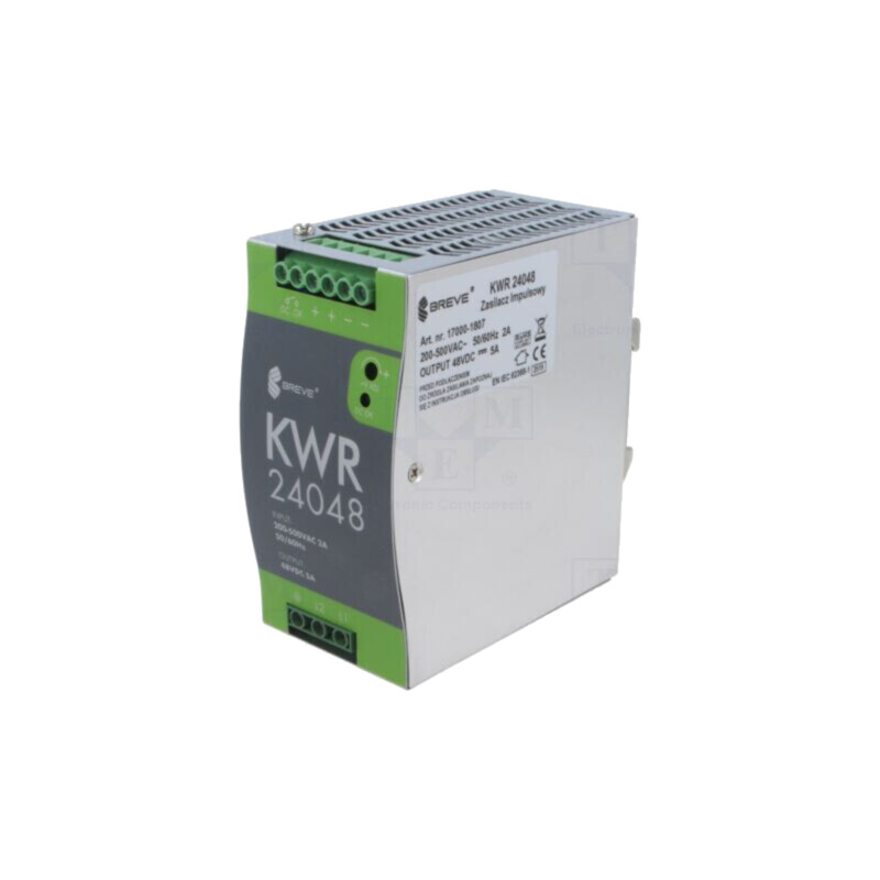 Alimentator: pulsatoriu; 240W; pentru şină DIN; OUT: 1; KWR