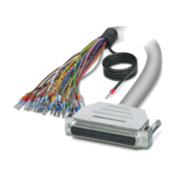 Cablu; D-Sub 37pin soclu,cabluri; PVC; Lung: 1m; gri; Fire: Cu; IP54