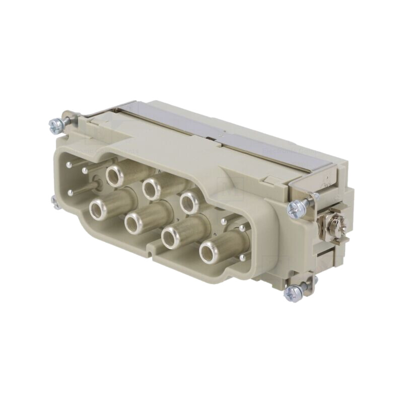 connector Han K 6/6 Pos. M Insert 100 Amp 10-25 mm connector Han K 6/6 Pos. M Insert 100 Amp 10-25 mm