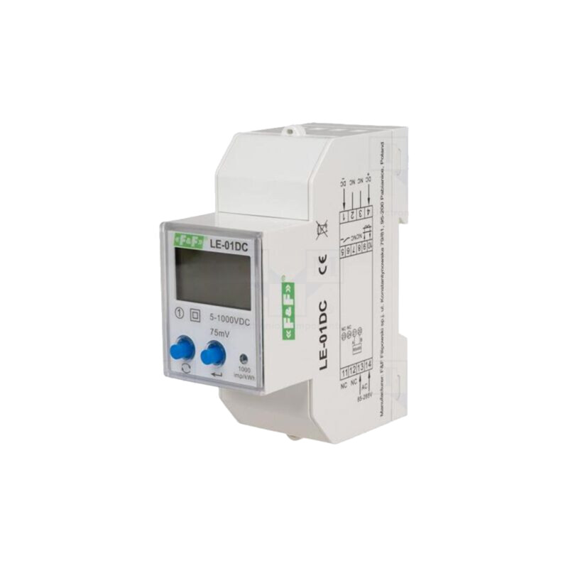 Contor; digital,pentru montare; pentru şină DIN; VDC: 5÷1000V Contor; digital,pentru montare; pentru şină DIN; VDC: 5÷1000V