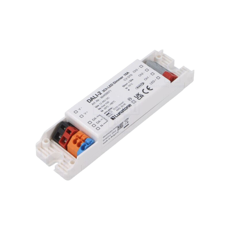Alimentator: pulsatoriu; LED; 12÷48VDC; IP20; 120x33x20mm; OUT: 3