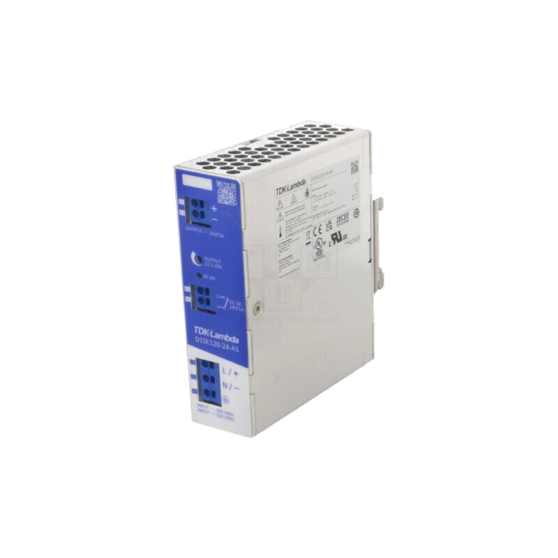 Alimentator: pulsatoriu; pentru şină DIN; 120W; 24VDC; 0÷5A; IP20 Alimentator: pulsatoriu; pentru şină DIN; 120W; 24VDC; 0÷5A; IP20
