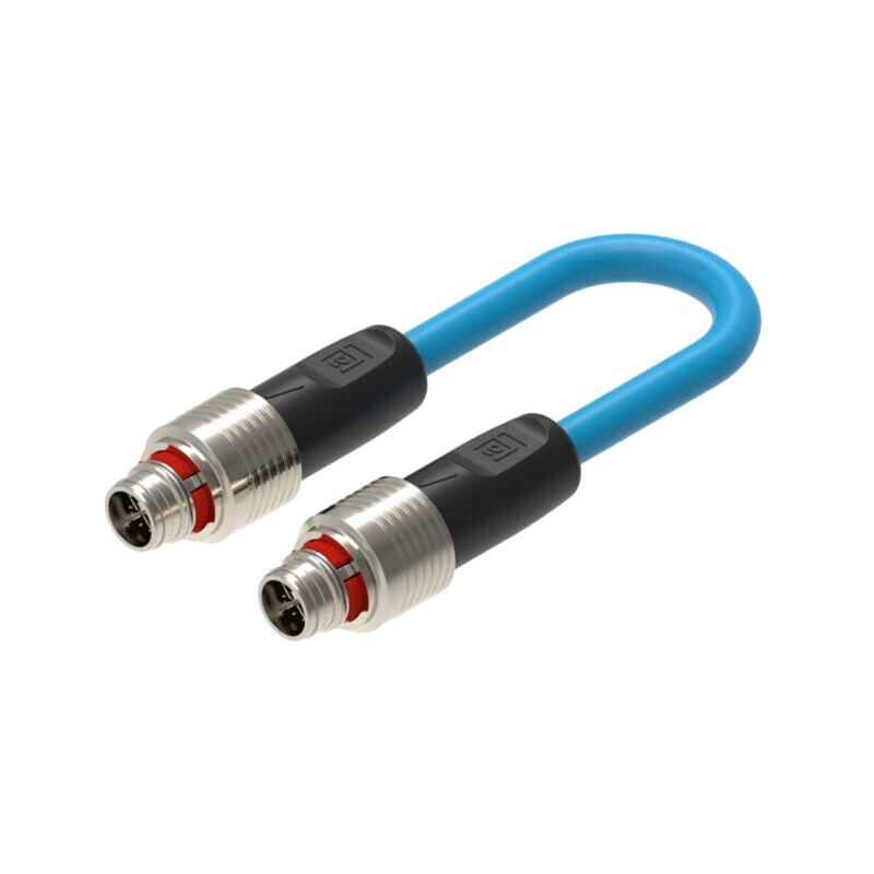 Cablu: pentru senzori/automatizări; M12; PIN: 8; 3m; 60VDC; 50VAC