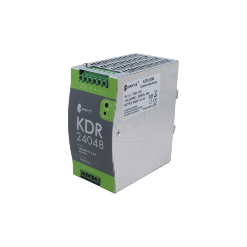 Alimentator: pulsatoriu; 240W; pentru şină DIN; OUT: 1; KDR