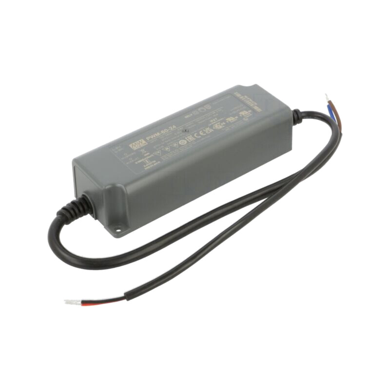 Alimentator: pulsatoriu; pentru benzi LED; 60W; 24VDC; 2,5A; IP67