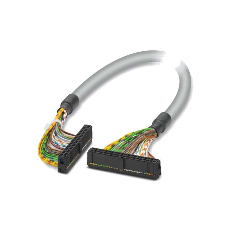 Cablu panglică cu conectori IDC; Pas pini: 2,54mm; 1m; 40x26AWG