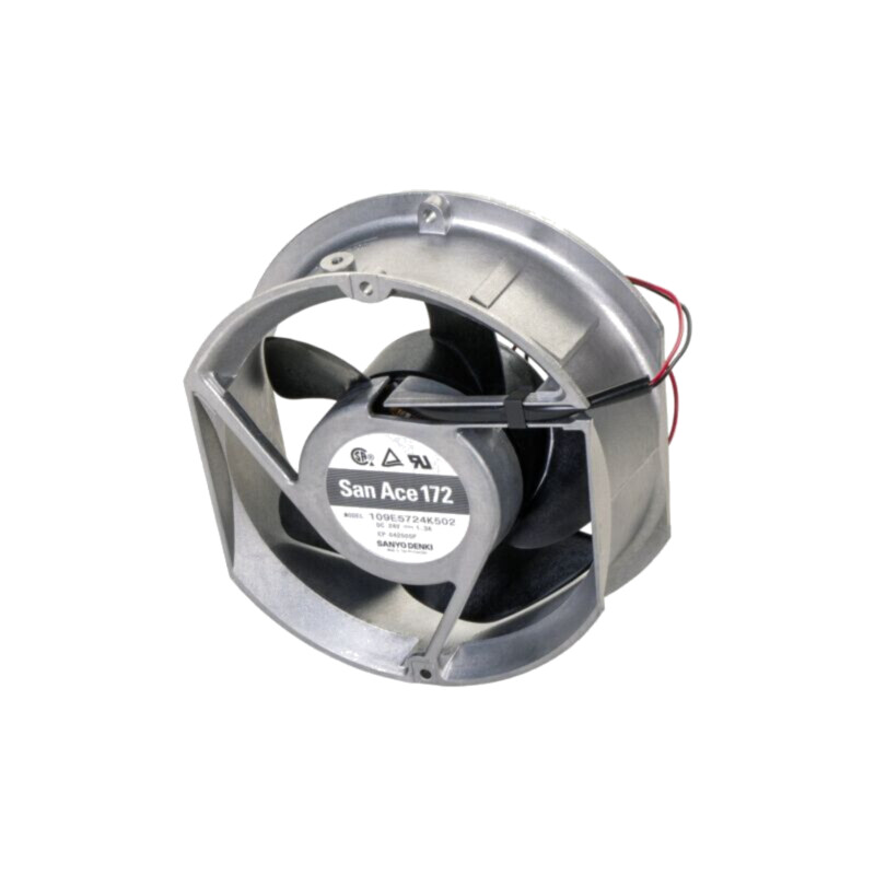 Ventilator: DC; axial; 24VDC; 172x150x51mm; 384m3/h; 60dBA; bilă