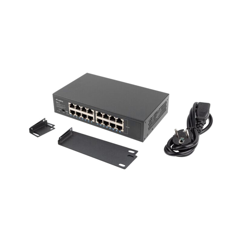 Switch Ethernet; IEC C14,RJ45 soclu x16; Gigabit Ethernet; 250m Switch Ethernet; IEC C14,RJ45 soclu x16; Gigabit Ethernet; 250m