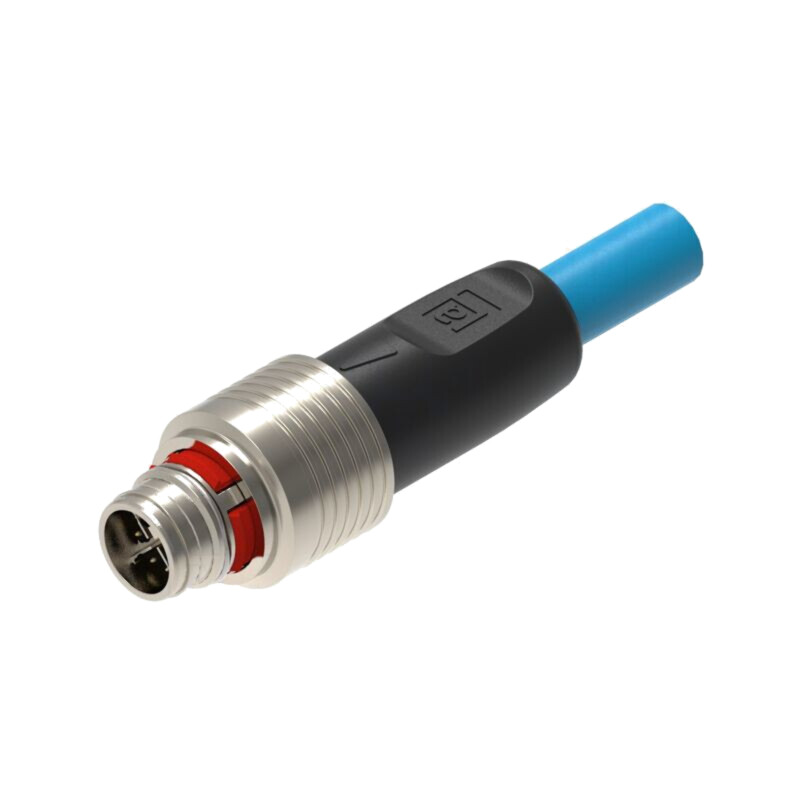 Cablu: pentru senzori/automatizări; M12; PIN: 8; drept; 3m; mufă