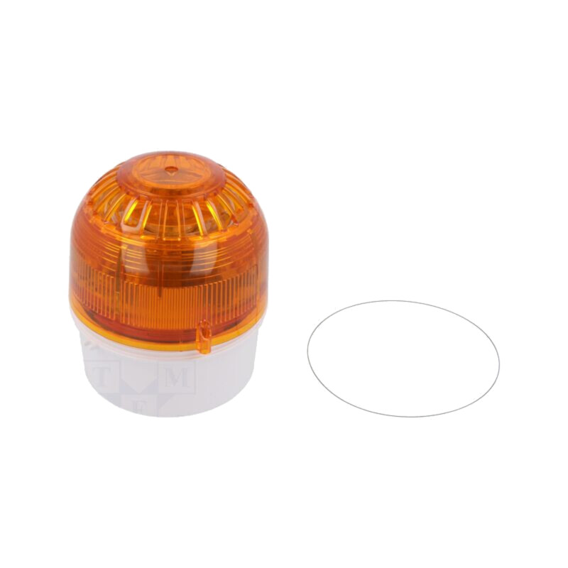 Semnalizator: luminos şi acustic; 110/230VAC; sirenă; roşie Semnalizator: luminos şi acustic; 110/230VAC; sirenă; roşie