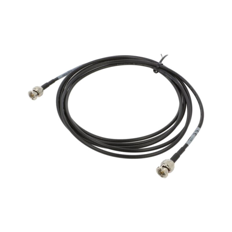 Cablu; 3m; BNC tată,din ambele părţi; ecranat; negru; drept; 75Ω