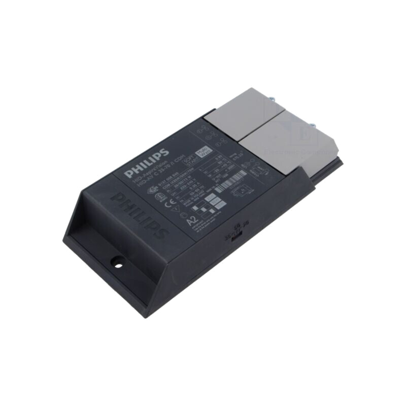 Balast electronic; 220÷240VAC; 8A; HID; 35/50/75W; bandă cu cleme