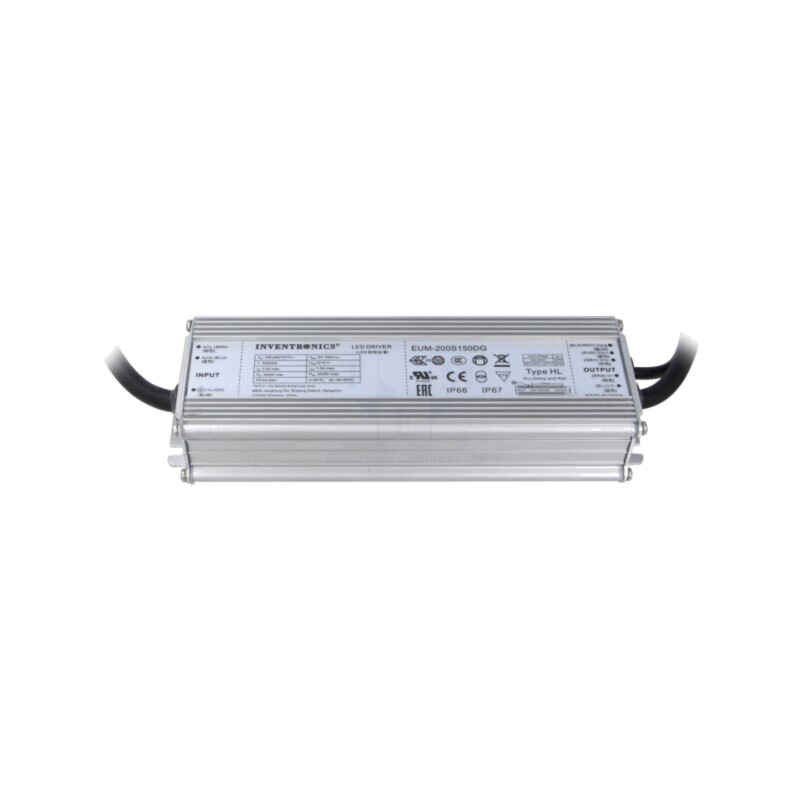 Alimentator: pulsatoriu; LED; 200W; 67÷190V; 1050÷1500mA; -40÷90°C Alimentator: pulsatoriu; LED; 200W; 67÷190V; 1050÷1500mA; -40÷90°C