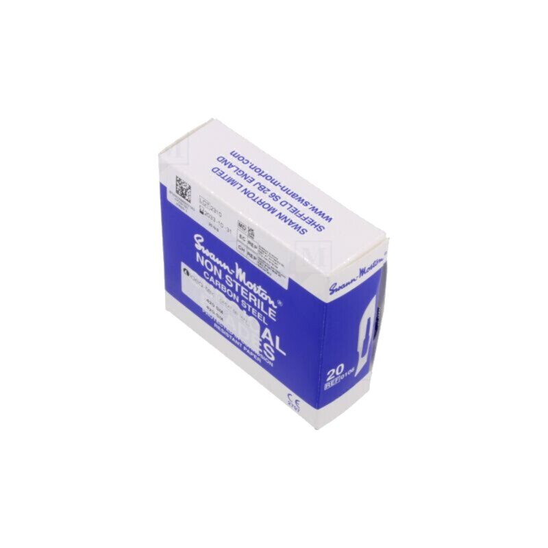 Lamă; L: 45mm; W: 8,8mm; Thk: 0,4mm; 100buc.