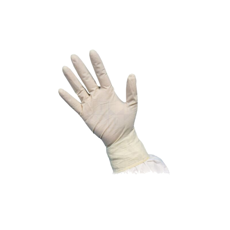 Accesorii cleanroom: mănuşi de protecţie; albă; nitril; XL; ESD