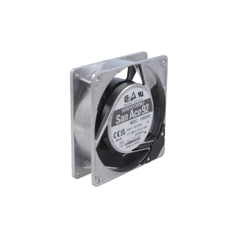 Ventilator: AC; axial; 92x92x25mm; 57m3/h; 35dBA; bilă; 200VAC