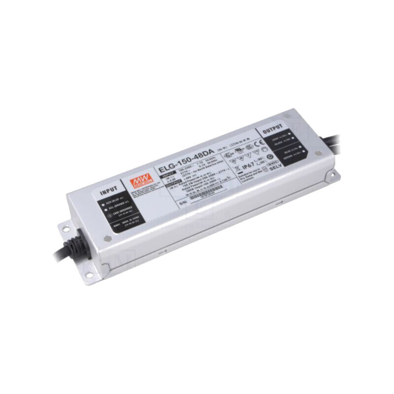 Alimentator: pulsatoriu; LED; 150W; 48VDC; 3,13A; 100÷305VAC; IP67