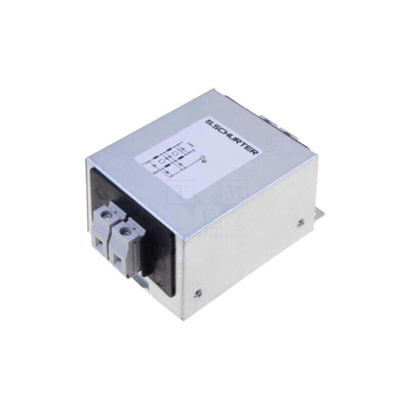 Filtru: anti-interferenţe; 250VAC; Cx: 100nF; Cy: 1,5nF; 12mH; 1MΩ